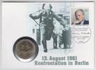 Deutschland, Berlin Numisbrief mit 20 Mark DDR-Münze Deutschland, Berlin, Numisbrief mit 20 Mark DDR-Münze -