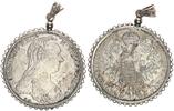 Österreich Patriotischer Anhänger Maria Theresientaler -