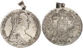 Österreich Patriotischer Anhänger Maria Theresientaler -