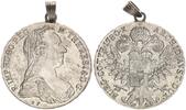 Österreich Patriotischer Anhänger Maria Theresientaler -