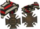 Kaiserreich Orden Ehrenkreuz für Frontkämpfer mit Schwerter mit Band Hersteller T.H.W. -