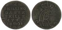 Dänemark 2 Skilling Christian VII. (1766-1808) -