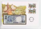 Philippinen 1 Piso-Banknote in Numisbrief Philippinen, 1 Piso-Banknote in Numisbrief -