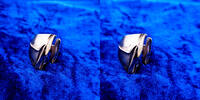 925 Silber Laponia Ring 15g, Ringgröße 54 -