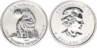 Kanada 5 Dollar Wildlife - Wolf -