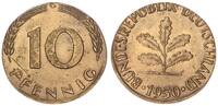 BRD 10 Pfennig Fehlprägung: auf 5 Pfennig Schrötling -