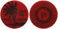 Keeling Cocos Islands 5 Rupien rot -