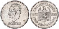 Weimarer Republik 5 Mark Goethe - selten -