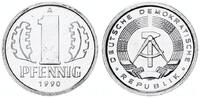DDR 1 Pfennig Aluminium -