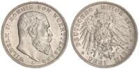 Württemberg 3 Mark Wilhelm II. -