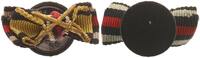Kaiserreich Uniformteil Knopflochspange mit Auflage, Hersteller 26 -