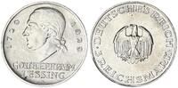 Deutschland - Weimar 3 Reichsmark Lessing J.335 -