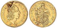 Bayern 1/4 Karolin Karl Albert (1726-1745), Gold -