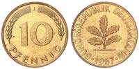 Deutschland 10 Pfennig Kursmünze -