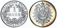 Deutschland / Kaiserreich 1 Mark Nachprägung 2001 in Silber -