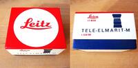 Deutschland Foto - Originalverpackung LEICA Originalverpackung Tele-Elmarit-M-11800 (leer, kein Foto-Objektiv)-gepfl., -