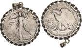 USA 1/2 Dollar patriotischer Anhänger -