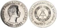 Deutschland - DDR 10 Mark Silber Karl Friedrich Schinkel -
