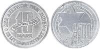 Deutschland / Polen / Getto Litzmannstadt 10 Mark (mit Echtheitszertifikat) Aluminium 3,43g aus dem New Yorker Lot -