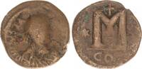 Antike - Byzanz - Konstantinopel Follis Byzanz Justinianus I. 527-565 Konstantinopel, Follis -