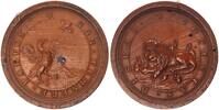 Deutschland-Augsburg Brettstein/Medaille Brettstein aus hellem Holz -