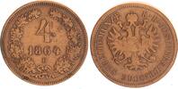 Österreich 4 Kreuzer Franz-Joseph I. -