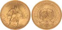 Russland 10 Rubel Gold Tscherwonetz -