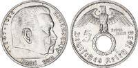 3. Reich 5 Mark Paul von Hindenburg - J.367 -
