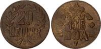 Kolonien / Deutsch-Ostafrika 20 Heller DOA J.727 b Messing -