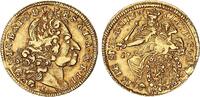 1/2 Max d or Gold 1722 Bayern Maximilian II. Emanuel  (1679-1726) ss-vz,kl.Stempelfehler