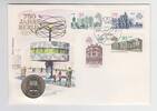 Deutschland / DDR 5 Mark „Alexanderplatz" Numisbrief „Alexanderplatz“ – DDR 1987, 5-Mark-Gedenkmünze -