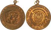 Medaille 1896 Kaiserreich Preußen 25 Jahrfeier D. Wiederbegr. D. Deutsch. Reiches vz