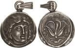 Griechenland/Rhodos Medaille Antiker Stil Silber -