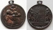 Heiligenmedaillen Gussmedaille Hl. Christoph, Bayern -