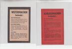 3.Reich Propaganda Flugblatt gegen das Dritte Reich, Schlussmachen bedeutet... -