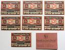 Stendal, Provinz Sachsen 7 x 50 Pfennig 1921 kompletter Satz, + Original... 13.00 £  +  6.89 £ shipping