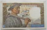 Frankreich 10 Francs 25.3.1943 mineur revers etwas fleckig, stark gebrau... 8.67 £  +  6.89 £ shipping