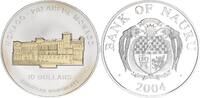 Nauru 10 Dollar Skulpturmünze Palais de Monaco 1oz Silber -