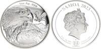Samoa 2 Dollar 1oz Silber Steinadler -
