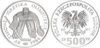Polen 500 Zloty Silber XV. Olympische Winterspiele, Calgary 1988 -
