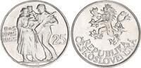 Tschechoslowakei 25 Kronen Silber 10. Jahrestag - Befreiung von Deutschland -