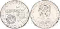 Tschechoslowakei 10 Kronen Silber 500 Jahre Universitas Istropolitana in Bratislava -