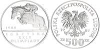 Polen 500 Zloty Silber XXIV. Olympische Sommerspiele, Seoul 1988 -