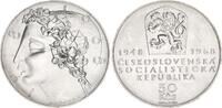 Tschechoslowakei 50 Kronen Silber 50 Jahre Unabhängigkeit -