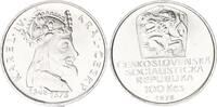 Tschechoslowakei 100 Kronen Silber 600. Todestag von Karl IV. -