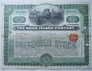 USA, Amerika alte Aktie Rock Island Company, Eisenbahn -