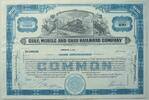 USA, Amerika alte Aktie Gulf, Mobile and Ohio Railroad, Eisenbahn, tolle Vignette -