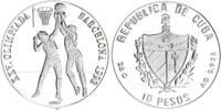 Kuba 10 Pesos Silber XXV. Olympische Sommerspiele, Barcelona 1992 - Basketball -