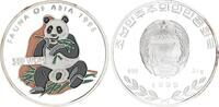 Nordkorea 500 Won Silber Fauna Asiens - Panda -