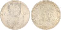 Portugal 10 Escudos Silber Portugal 10 Escudos 1954 Silber -
